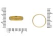 Yellow gold wedding band hatton garden