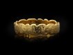 Vintage engraved wedding band hatton garden