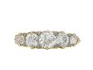 Victorian five stone diamond ring hatton garden