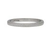 Engraved platinum wedding band hatton garden