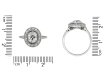 Edwardian old mine diamond coronet cluster ring hatton garden