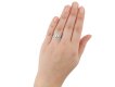 Edwardian old mine diamond coronet cluster ring hatton garden