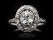 Edwardian old mine diamond coronet cluster ring hatton garden