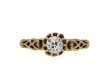 Belle Époque diamond solitaire ring hatton garden