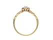 Belle Époque diamond solitaire ring hatton garden