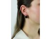 Victorian garnet and diamond cluster earrings hatton garden