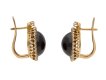 Victorian garnet and diamond cluster earrings hatton garden