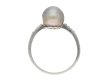 Art Deco natural pearl diamond solitaire ring hatton garden