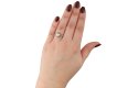Art Deco natural pearl diamond solitaire ring hatton garden