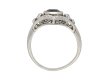 Art Deco sapphire and diamond ring hatton garden