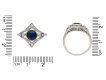 Art Deco sapphire and diamond ring hatton garden