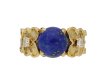 Van Cleef and Arpels lapis lazuli and diamond ring hatton garden