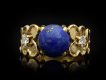 Van Cleef and Arpels lapis lazuli and diamond ring hatton garden