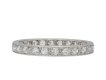 Diamond eternity band, circa 1920. Hatton Garden