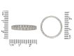 Diamond eternity band, circa 1920. Hatton Garden