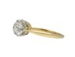 Edwardian old cut diamond three stone ring hatton garden