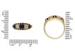 James Benson sapphire diamond five stone ring hatton garden