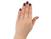Baguette diamond eternity ring hatton garden