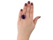 Amethyst dress ring hatton garden