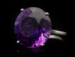 Amethyst dress ring hatton garden