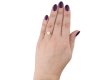 Diamond solitaire ring, French hatton garden