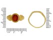 Ancient Roman cornelian signet ring hatton garden