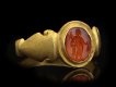 Ancient Roman cornelian signet ring hatton garden