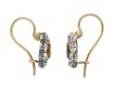 Victorian Topaz and Diamond Earrings hatton garden