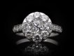 Diamond coronet cluster ring hatton garden