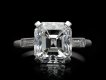 Cartier emerald cut diamond ring hatton garden