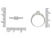 Granat Bros diamond flanked solitaire ring hatton garden
