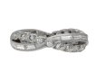 Sterlé diamond twisted eternity ring, French, circa 1950. Hatton Garden