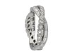 Sterlé diamond twisted eternity ring, French, circa 1950. Hatton Garden