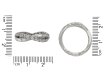 Sterlé diamond twisted eternity ring, French, circa 1950. Hatton Garden