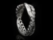 Sterlé diamond twisted eternity ring, French, circa 1950. Hatton Garden