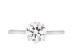 Art Deco solitaire diamond ring, circa 1920.Hatton Garden