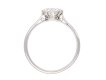 Art Deco solitaire diamond ring, circa 1920.Hatton Garden