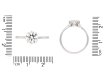 Art Deco solitaire diamond ring, circa 1920.Hatton Garden