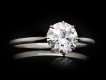 Art Deco solitaire diamond ring, circa 1920.Hatton Garden