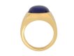 Burmese sapphire solitiare ring, circa 1990. hatton garden