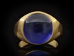 Burmese sapphire solitiare ring, circa 1990. hatton garden