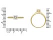 Diamond solitaire ring, English hatton garden