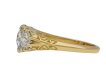 Victorian diamond three stone ring hatton garden