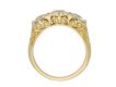 Victorian diamond three stone ring hatton garden