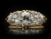 Victorian diamond three stone ring hatton garden