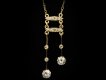 Old mine diamond negligée necklace hatton garden