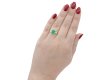 Colombian emerald and diamond ring, circa 1940 hatton garden