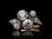 Belle Epoque diamond cross over ring, French, circa 1905. Hatton Garden