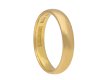 Yellow gold wedding band, English, 1958 hatton garden