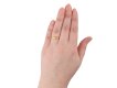 Yellow gold wedding band, English, 1934 hatton garden